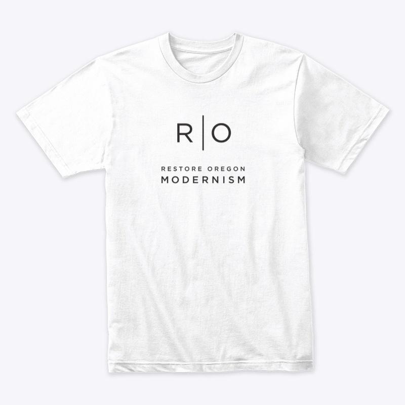 Restore Oregon Modernism - Black Logo