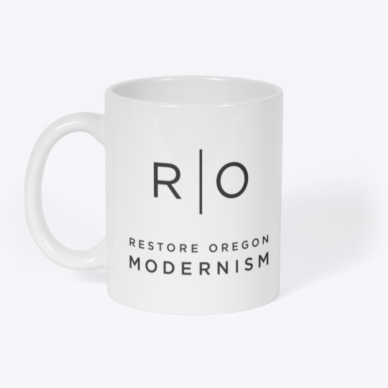 Restore Oregon Modernism - Black Logo