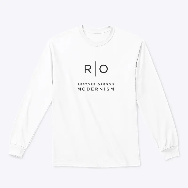 Restore Oregon Modernism - Black Logo